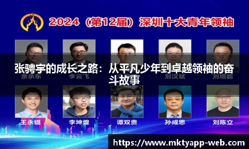 张骋宇的成长之路:从平凡少年到卓越领袖的奋斗故事